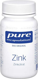 Pure Encapsulations Zink Citrat Kapseln 60 Stück laktosefrei glutenfrei ohne Zusatzstoffe – Bild 1 von 1