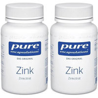 Produktbild von Pure Encapsulations Zink Citrat Kapseln laktosefrei und glutenfrei ohne Zusatzstoffe 360 Stück