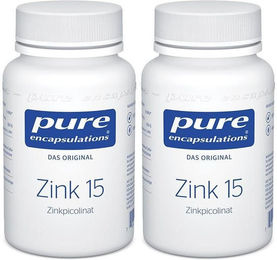 Pure Encapsulations Zink Picolinat 15 mg Kapseln 180 Stück glutenfrei und laktosefrei – Bild 1 von 1