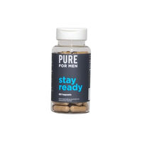 Produktbild von Pure for Men Stay Ready Ballaststoff-Komplex Kapseln Vegan 60 Stück
