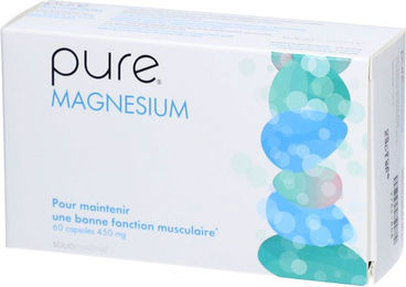 Pure Magnesium Oxid Kapseln vegan vegetarisch laktosefrei glutenfrei – Bild 1 von 1