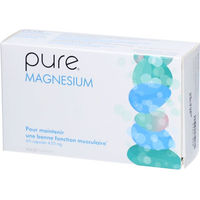 Produktbild von Pure Magnesium Oxid Kapseln vegan vegetarisch laktosefrei glutenfrei
