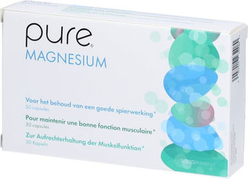 pure Magnesium Oxid Kapseln vegan vegetarisch laktosefrei und glutenfrei für Erwachsene und Kinder – Bild 1 von 1