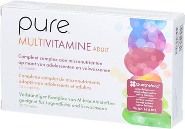 pure Multivitamine Adult Tabletten für Erwachsene – Bild 1 von 1