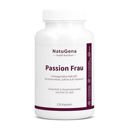 Pure Passion Passion Frau Kapseln mit Ashwagandha, Safran, Maca und Vitamin B6, 120 Kapseln – Bild 1 von 1