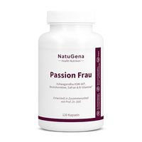 Produktbild von Pure Passion Passion Frau Kapseln mit Ashwagandha, Safran, Maca und Vitamin B6, 120 Kapseln