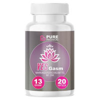 Produktbild von Pure Passion YesGasm Kapseln mit Maca für Frauen vegan glutenfrei laktosefrei 20 Stück