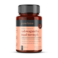Produktbild von pureclinica Ashwagandha Kapseln vegan 90 Stück