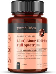 pureclinica Löwenmähne Kapseln 90 Stück – Bild 1 von 4