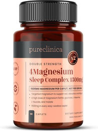 pureclinica Magnesium Schlafkomplex Tabletten – Bild 1 von 4