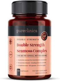 Pureclinica Seamoss-Komplex Kapseln mit Kelp Braunalge 120 Stück – Bild 1 von 4