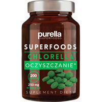 Produktbild von Purella Superfoods Chlorella Tabletten 250 mg 50 g 200 Stück