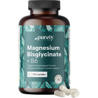 Produktbild von Purely Magnesiumbisglycinat mit Vitamin B6 Kapseln 180 Stück