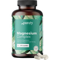 Produktbild von Purely Magnesiumkomplex 400 mg Kapseln 180 Stück für Sportler und Senioren