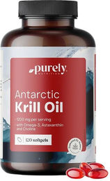 Purely Nutrition Krillöl Kapseln für Erwachsene 120 Stück – Bild 1 von 1