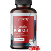 Produktbild von Purely Nutrition Krillöl Kapseln für Erwachsene 120 Stück