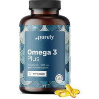 Produktbild von Purely Omega-3 Plus 1000 mg Kapseln 180 Stück