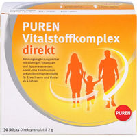 Produktbild von PUREN Vitalstoffkomplex Pulver für Erwachsene und Kinder 30 Stück