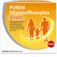 Produktbild von Puren Vitalstoffkomplex Pulver für Senioren und Sportler 30 g