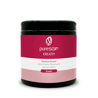 Produktbild von pureSGP Kreatin Monohydrat Pulver 240g vegan und ohne Zusatzstoffe