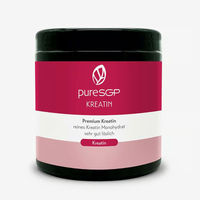 Produktbild von pureSGP Kreatin Monohydrat Pulver vegan glutenfrei laktosefrei 240 g