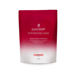 pureSGP STOFFWECHSEL-SHAKE Erdbeere zuckerfrei 450 g Pulver mit Soja – Bild 1 von 1