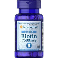 Produktbild von Puritan's Pride Biotin 7500 mcg Tabletten 100 Stück