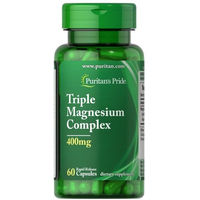 Produktbild von Puritan's Pride Dreifach-Magnesium-Komplex 400 mg Kapseln 60 Stück