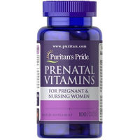 Produktbild von Puritan's Pride Pränatale Vitamine Tabletten für Schwangere und Stillende