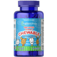 Produktbild von Puritan's Pride Pre-Vites Multivitamin Lutschtabletten für Kinder