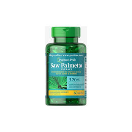 Puritan's Pride Sägepalmenextrakt 320 mg 60 Kapseln – Bild 1 von 1