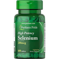 Produktbild von Puritan's Pride Selen 200 mcg Tabletten 100 Stück
