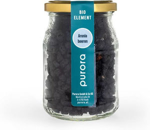 purora ELEMENT Aroniabeeren Bio Vegan Zuckerfrei ohne Zusatzstoffe 1000 g – Bild 1 von 1