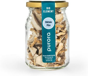 purora ELEMENT Shiitake Pilz Bio Vegan Zuckerfrei ohne Zusatzstoffe – Bild 1 von 1