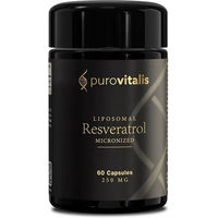 Produktbild von Purovitalis Liposomales Resveratrol Kapseln glutenfrei 60 Stück