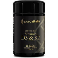 Produktbild von Purovitalis Liposomales Vitamin D3 2000 IE Kapseln 60 Stück