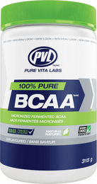 PVL 100% Pure BCAA Aminosäuren Pulver unflavored 315g – Bild 1 von 3