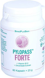 Pylopass Forte mit Vitamin B12 und Olivenblattextrakt Kapseln 60 Stück von SinoPlaSan GmbH – Bild 1 von 1