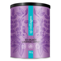 Produktbild von Qi-Health QI Collagen Pulver mit Typ I und Typ II Kollagen aus marinem Fisch 150 g