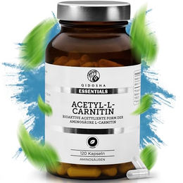 QIDOSHA Acetyl L-Carnitin Kapseln vegan 120 Kapseln – Bild 1 von 5