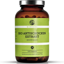 QIDOSHA Bio Artischockenextrakt Kapseln mit 2,5% Cynarin – Bild 1 von 4
