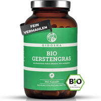 Produktbild von QIDOSHA Bio Gerstengras Kapseln ohne Zusatzstoffe