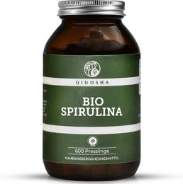 QIDOSHA Bio Spirulina Tabletten vegan ohne Zusatzstoffe – Bild 1 von 3