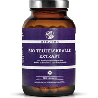 Produktbild von QIDOSHA Bio Teufelskralle Extrakt Kapseln