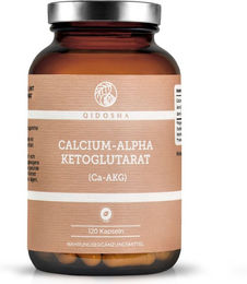 QIDOSHA Calcium-Alpha-Ketoglutarat Ca-AKG Kapseln vegan ohne Zusatzstoffe – Bild 1 von 3