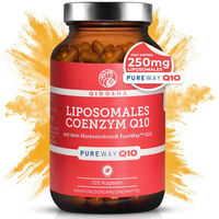 Produktbild von QIDOSHA Coenzym Q10 liposomal PureWay Ubiquinon Kapseln ohne Zusatzstoffe