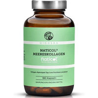 Produktbild von QIDOSHA Naticol Marine Kollagen Hydrolysat Typ I Kapseln ohne Zusatzstoffe 180 Stück