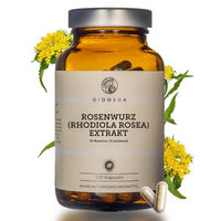 Produktbild von QIDOSHA Rhodiola Rosea Rosenwurz Extrakt Kapseln ohne Zusatzstoffe 120 Stück