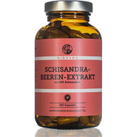 Produktbild von QIDOSHA Schisandra Extrakt mit 10% Schisandrin Kapseln vegan ohne Zusatzstoffe