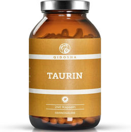 QIDOSHA Taurin Kapseln vegan ohne Gelatine und Zusatzstoffe – Bild 1 von 3